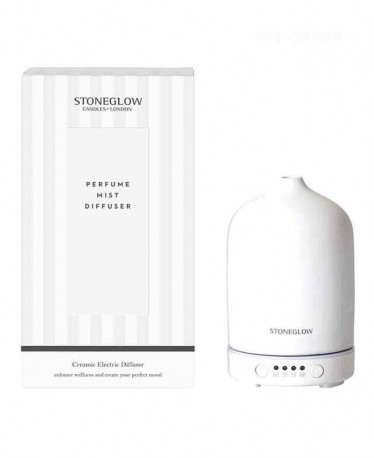 Stoneglow Modern Classics Perfume Mist Diffuser - White